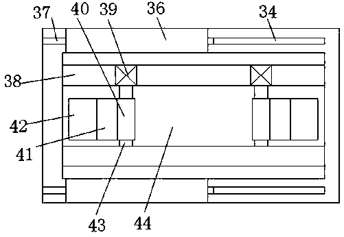 Improved medicinal material grinding table device