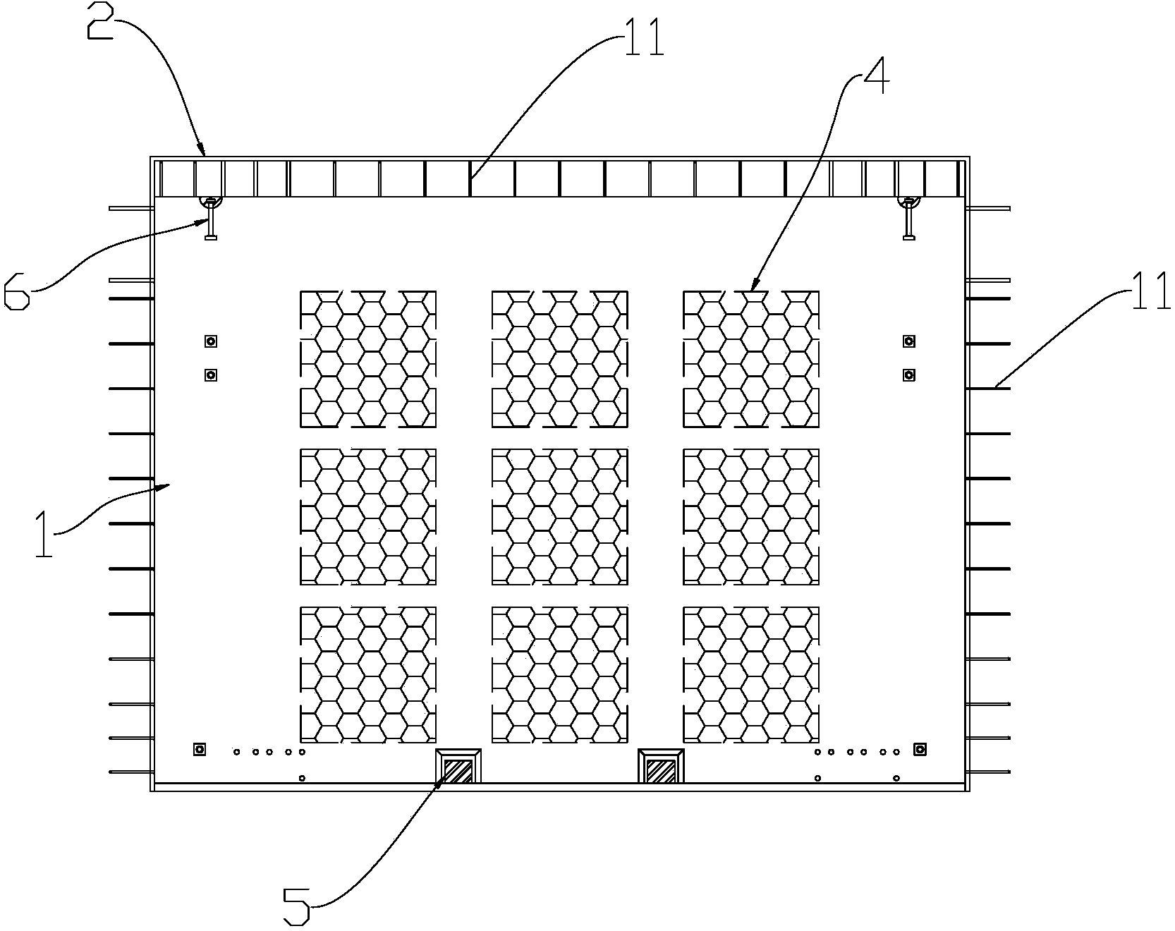 Pre-cast shear wall and production method thereof