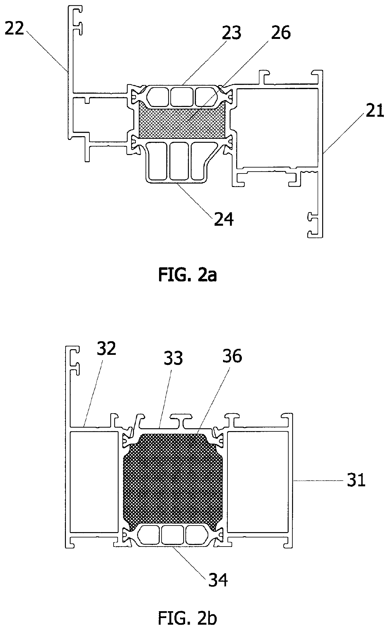 Device for delivering an insulation enhancing polyurethane foam within profiles used in doors, windows and related applications