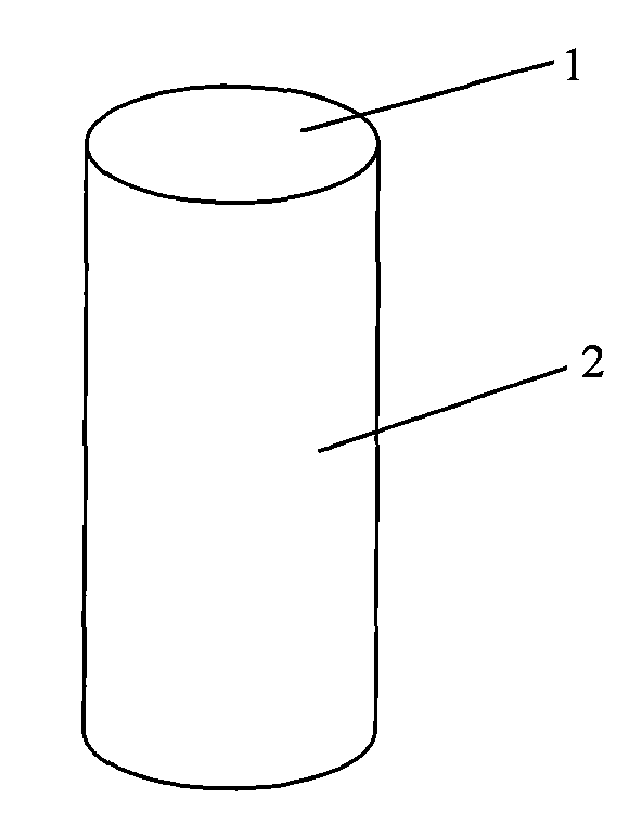 Standard test piece based on calibration permeability test