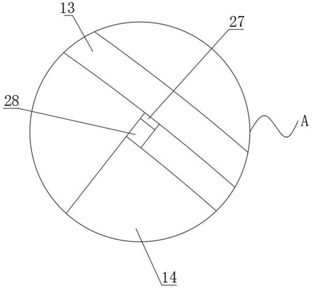 Cooling water circulating device of medium-frequency induction heating furnace