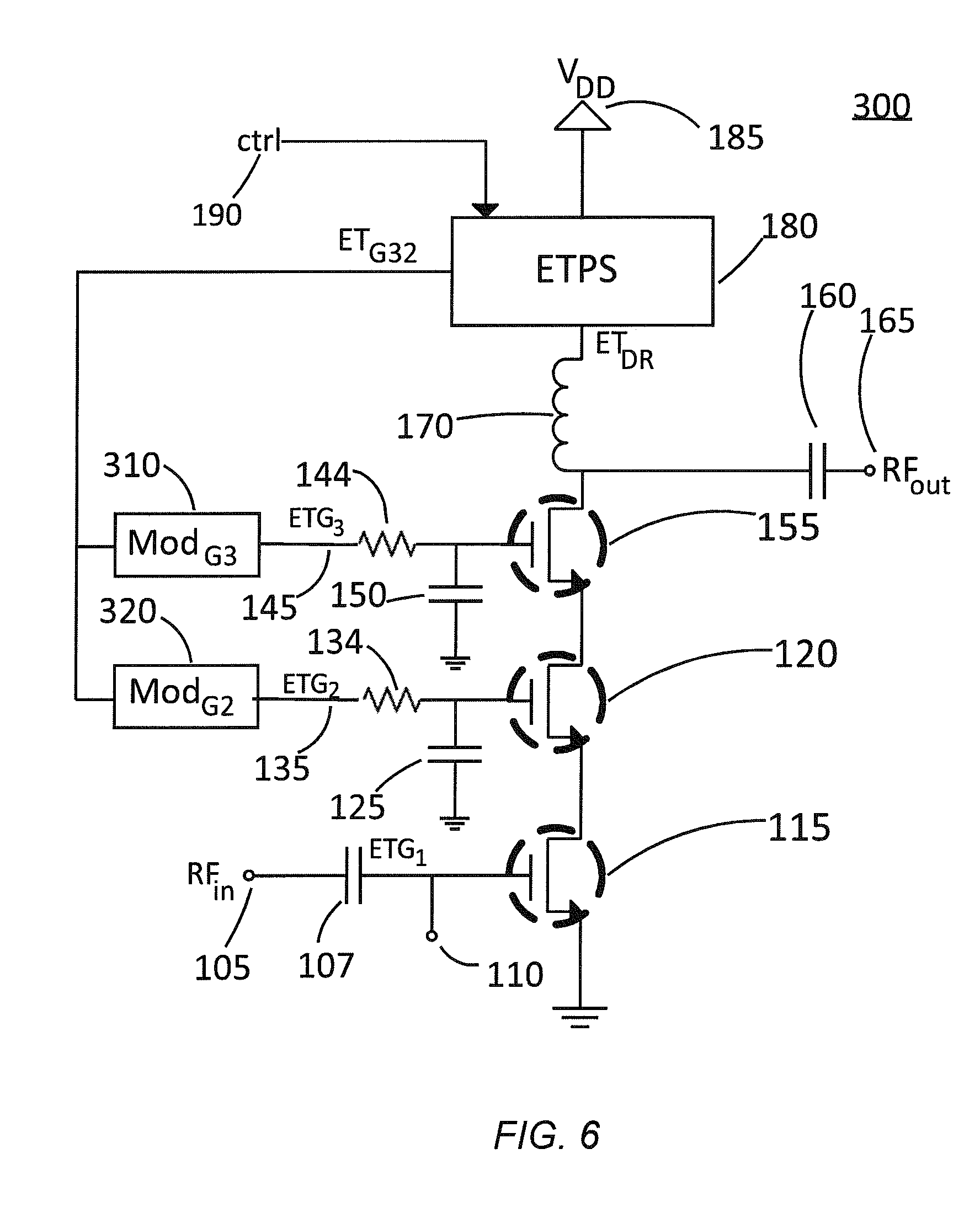 Amplifiers Operating in Envelope Tracking Mode or Non-Envelope Tracking Mode