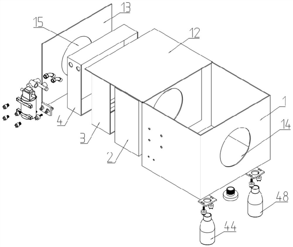 Household oil fume decarburization treatment method