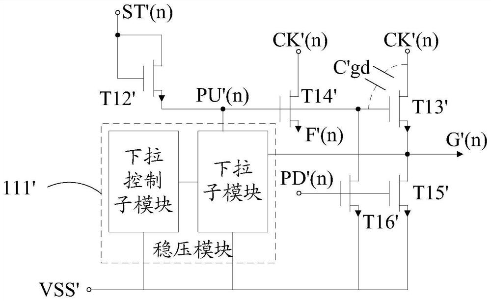 Shift register circuit and display device