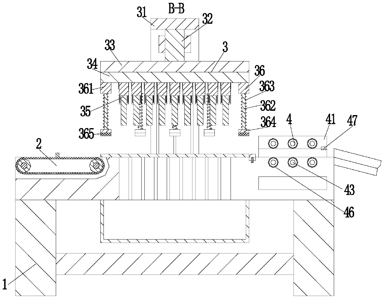 Computer cabinet manufacturing and machining auxiliary device