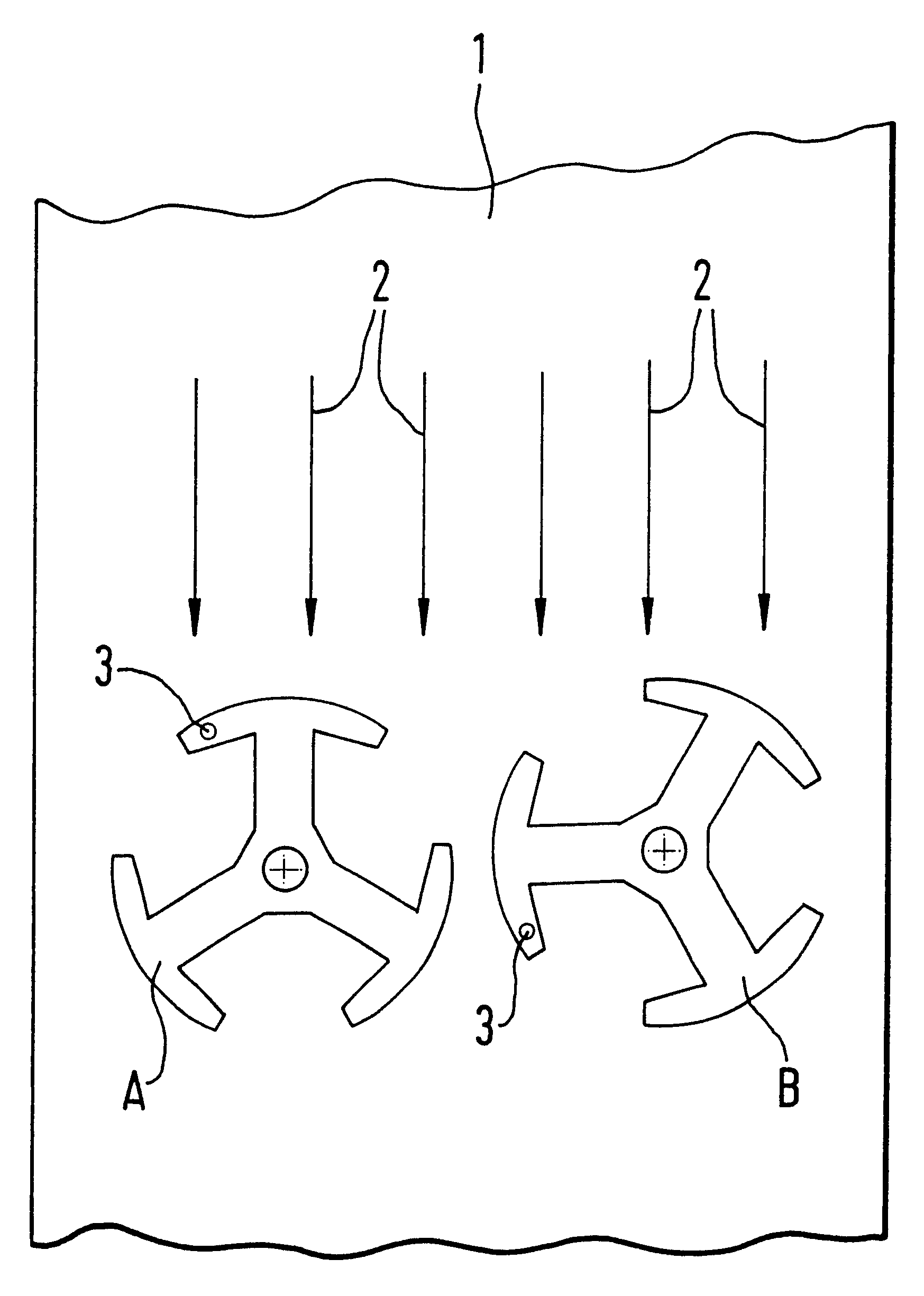 Process for manufacturing a rotor or stator of an electric machine out of sheet metal blanks