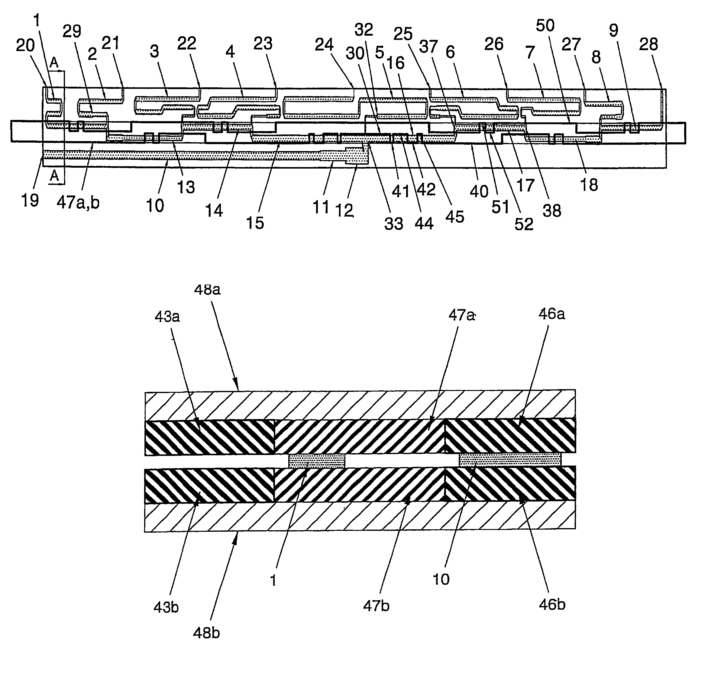 Adjustable antenna feed network with integrated phase shifter