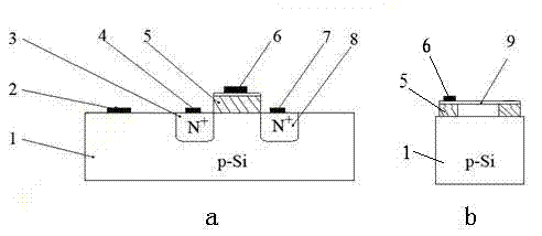 Nano-electromechanical resonant sensor based on graphene sheet layer and manufacturing method thereof