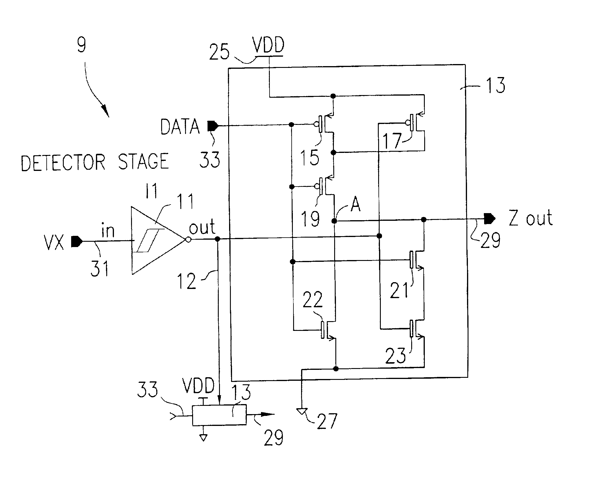 Adaptive threshold logic circuit