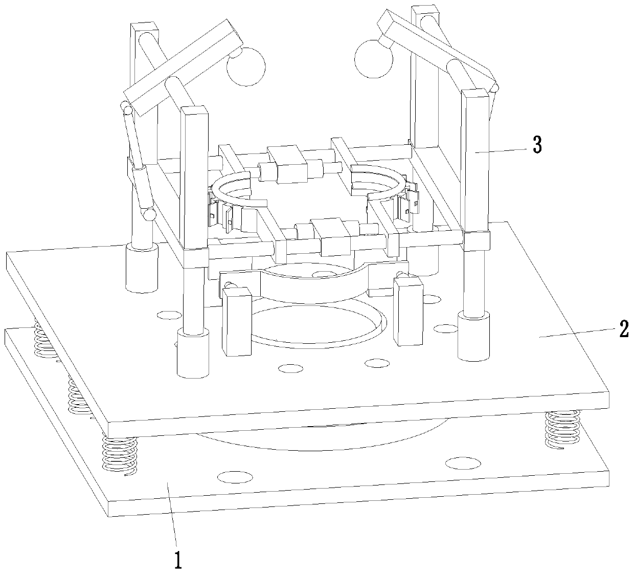 Trailing vine plant transportation fixed frame