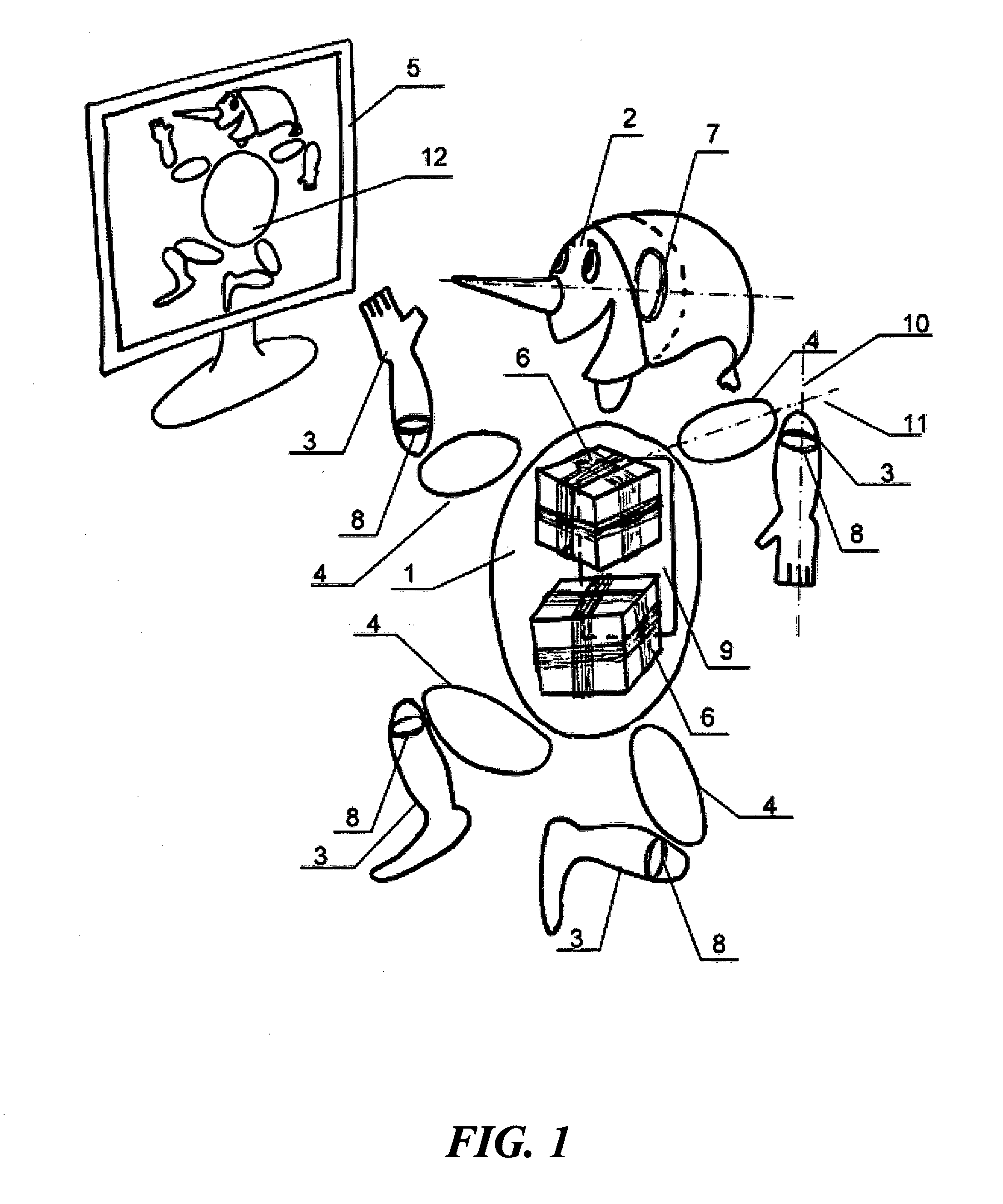 Method and system for determination of one or more limbs of one or more toy devices