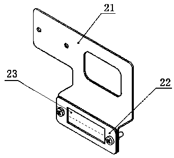 Mobile whiteboard calibration target calibration device for material sorting equipment