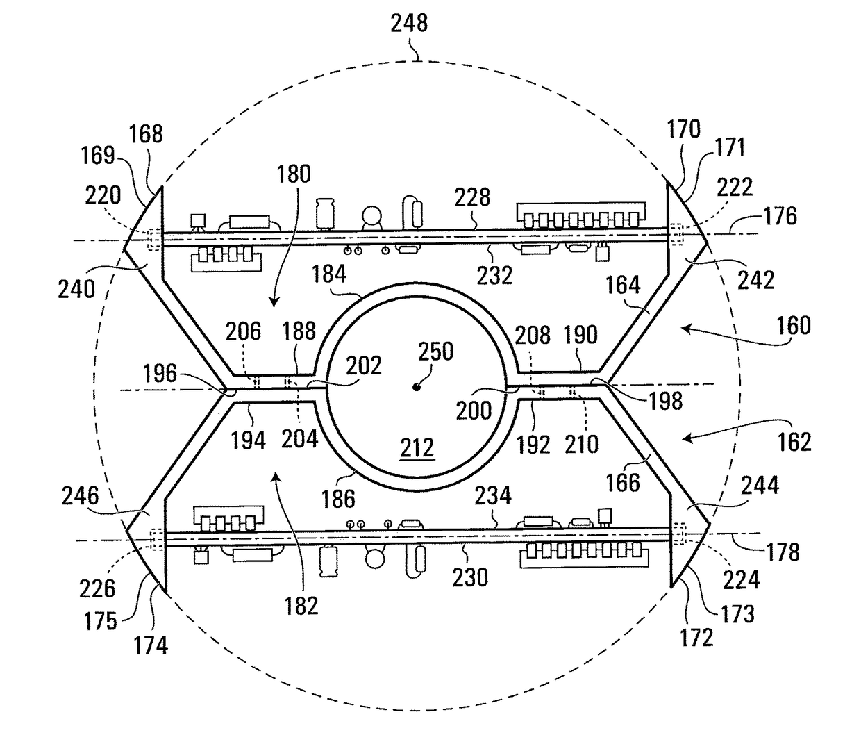 Mounting and component holder apparatuses and assemblies for holding rigid components