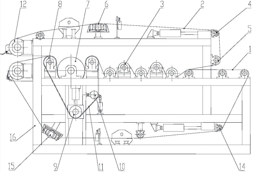 Cascade pressurization belt type pressure filter