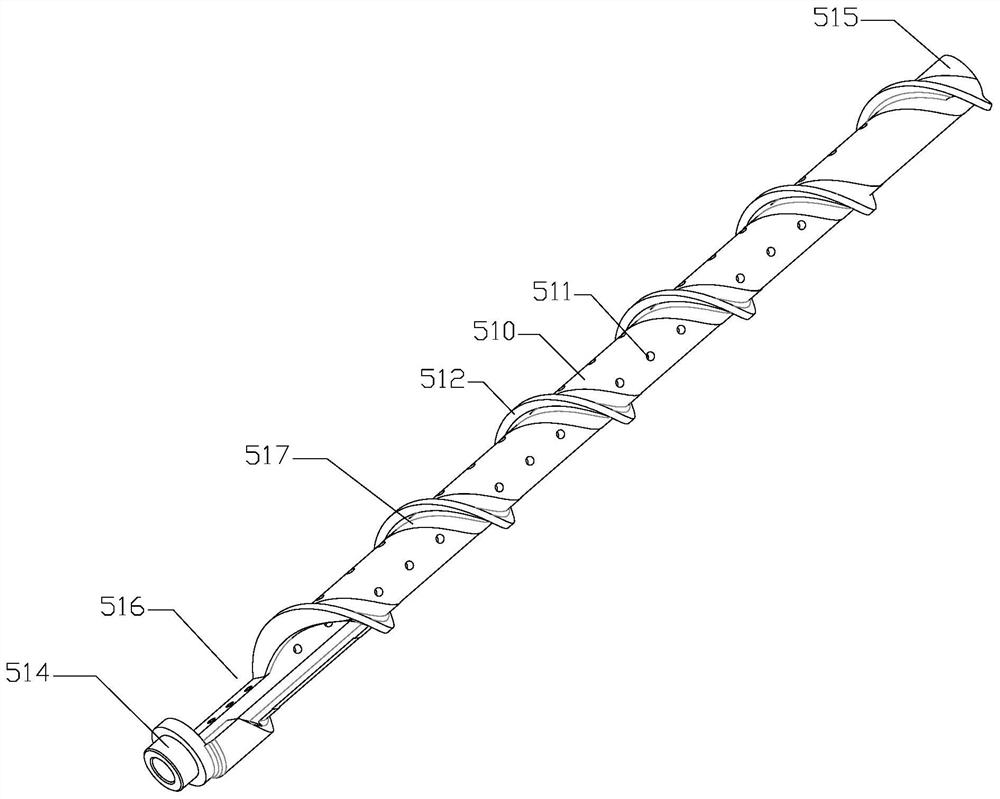 Spiral pusher, energy enhancing rod pushing device and shock wave generating device