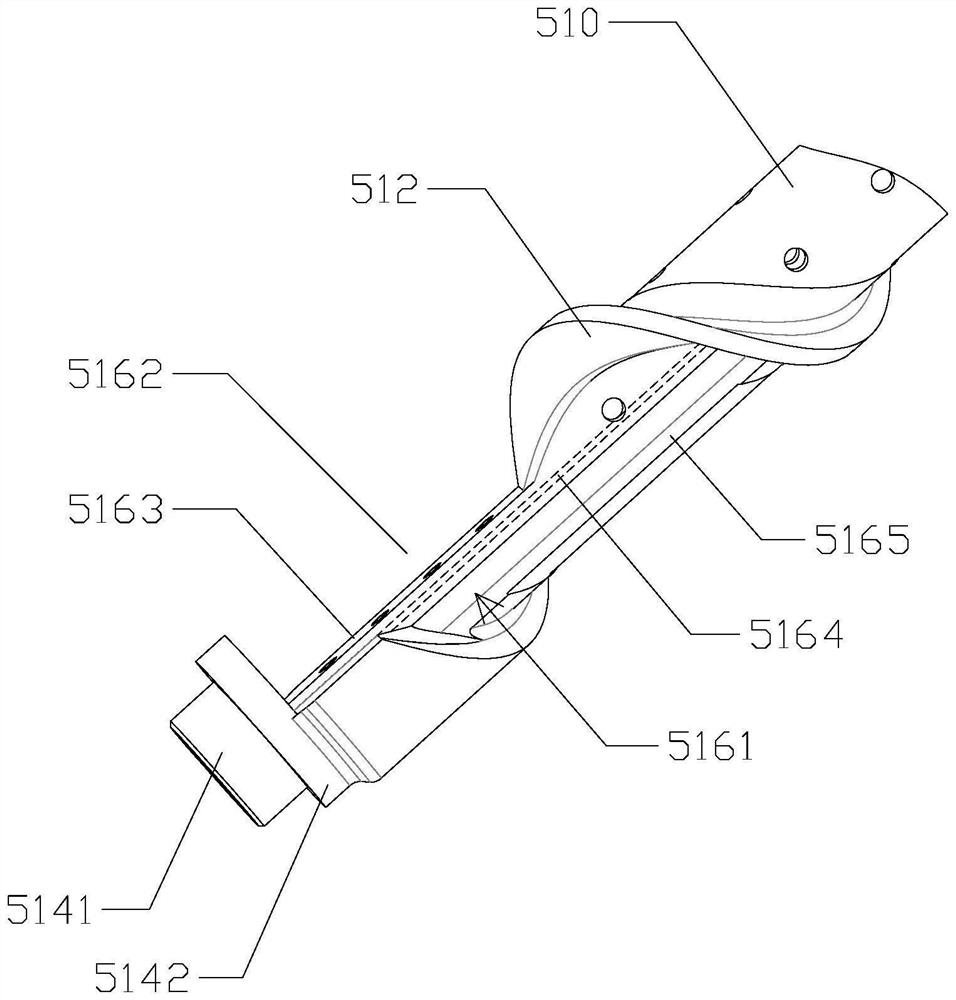 Spiral pusher, energy enhancing rod pushing device and shock wave generating device