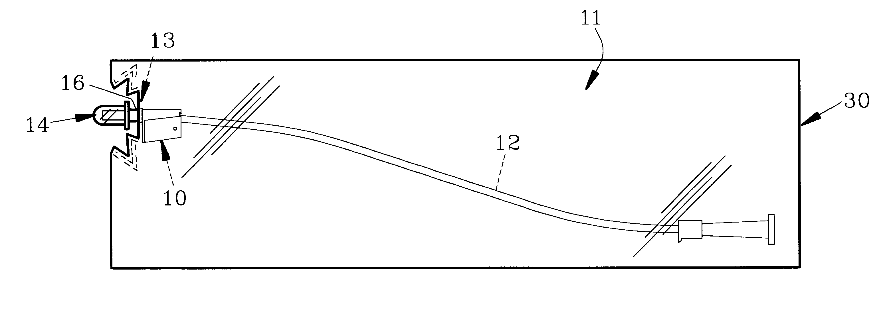 Catheter movement control device and method