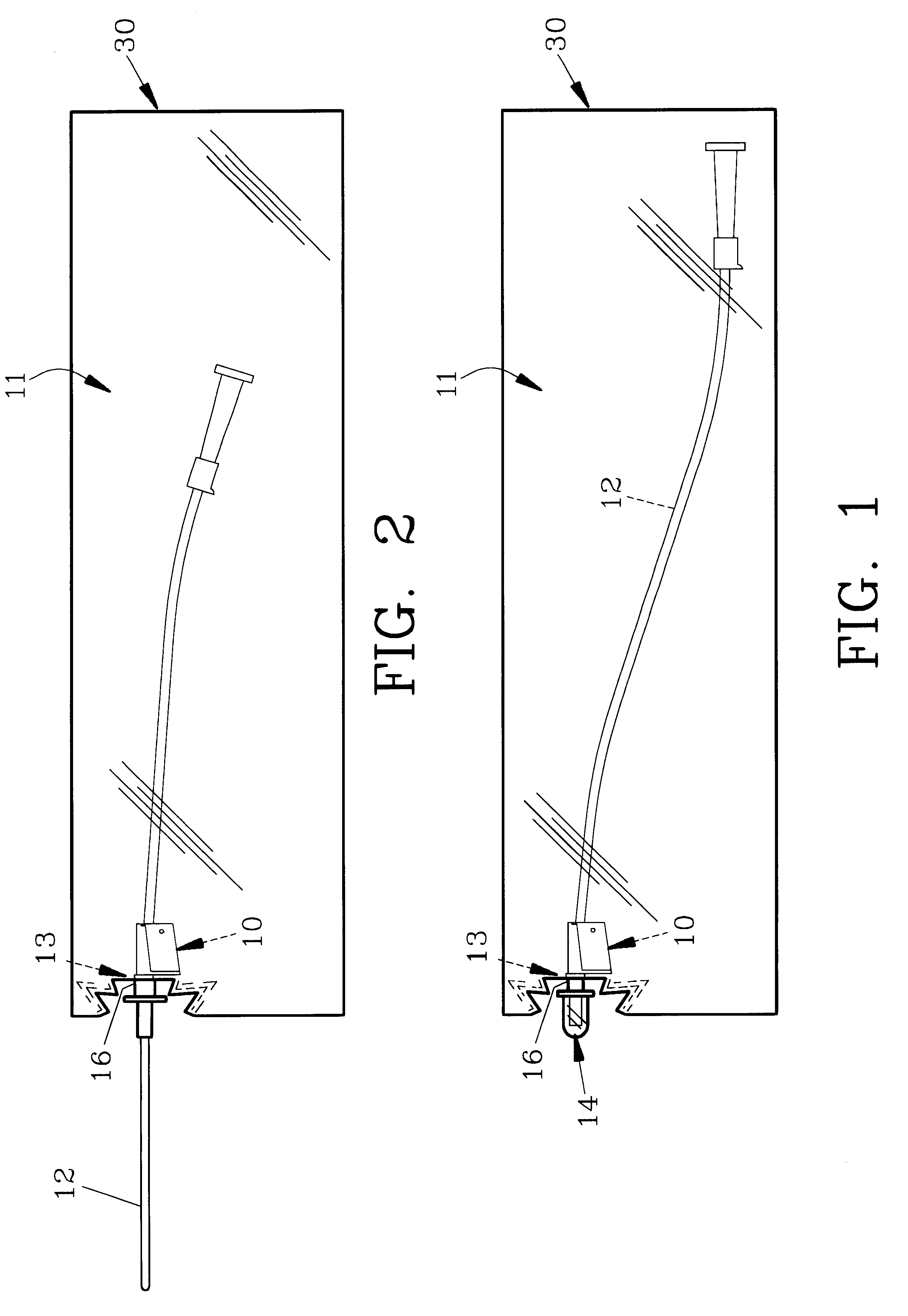 Catheter movement control device and method