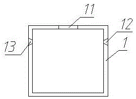 Powder coating device for electric wire and cable