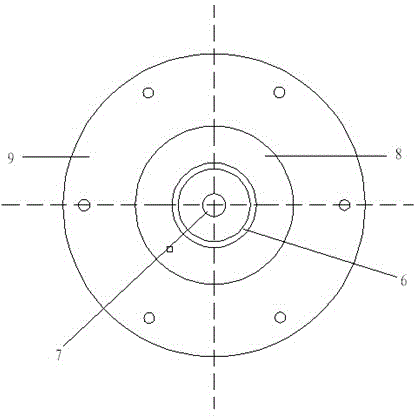 Cable outlet system for high voltage cable oscillatory wave partial discharge detection system