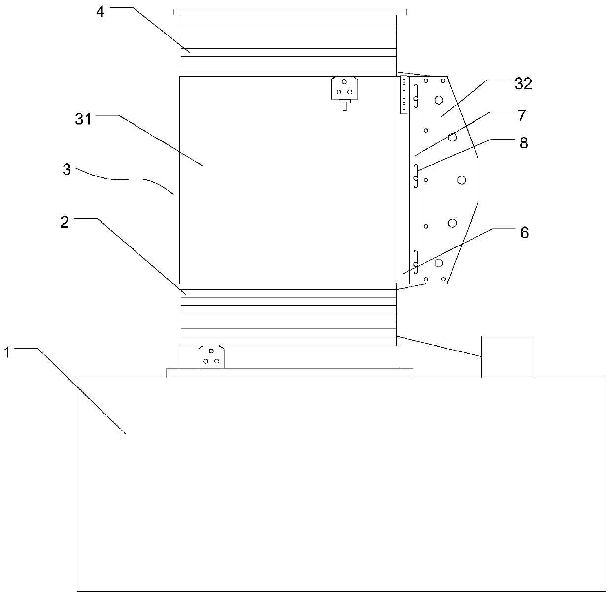 Wire conveying device and method without stopping wire winding and unwinding