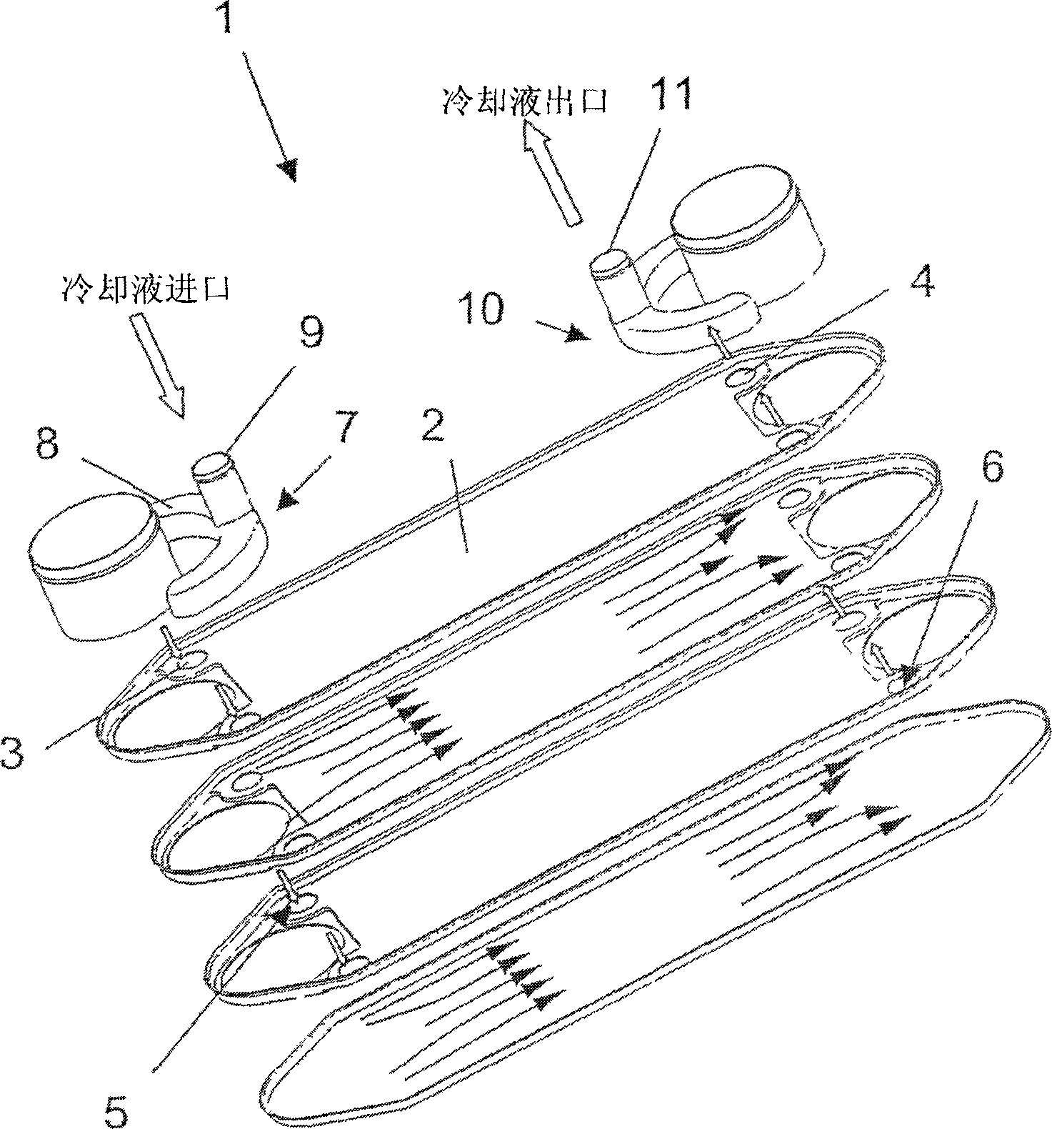 Heat exchanger, especially charge-air/coolant cooler