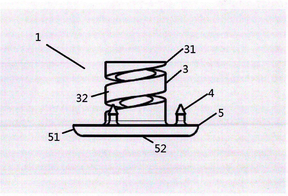 Lock catch sticking cardboard to carton and carton making method