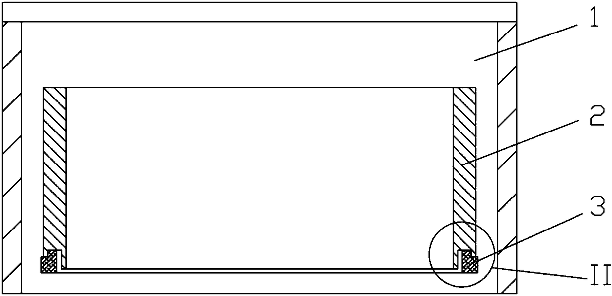 A reaction chamber and a semiconductor processing device