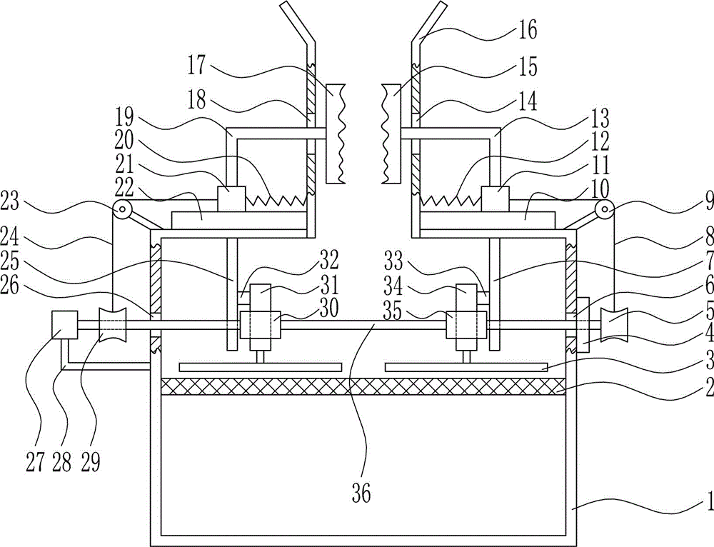 Device used for quickly squeezing peanut oil in factory