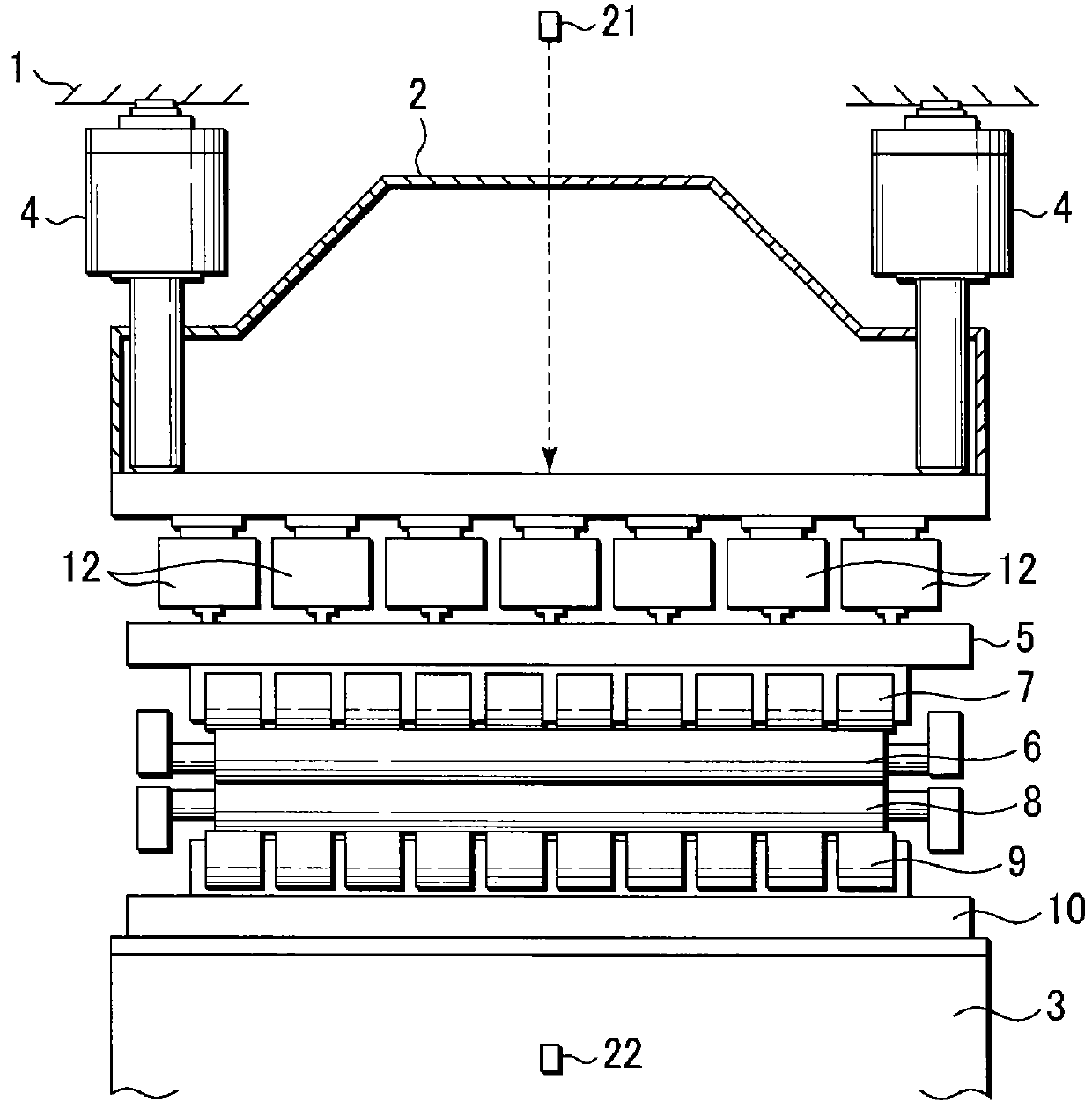 Roller leveler and metal sheet flattening method