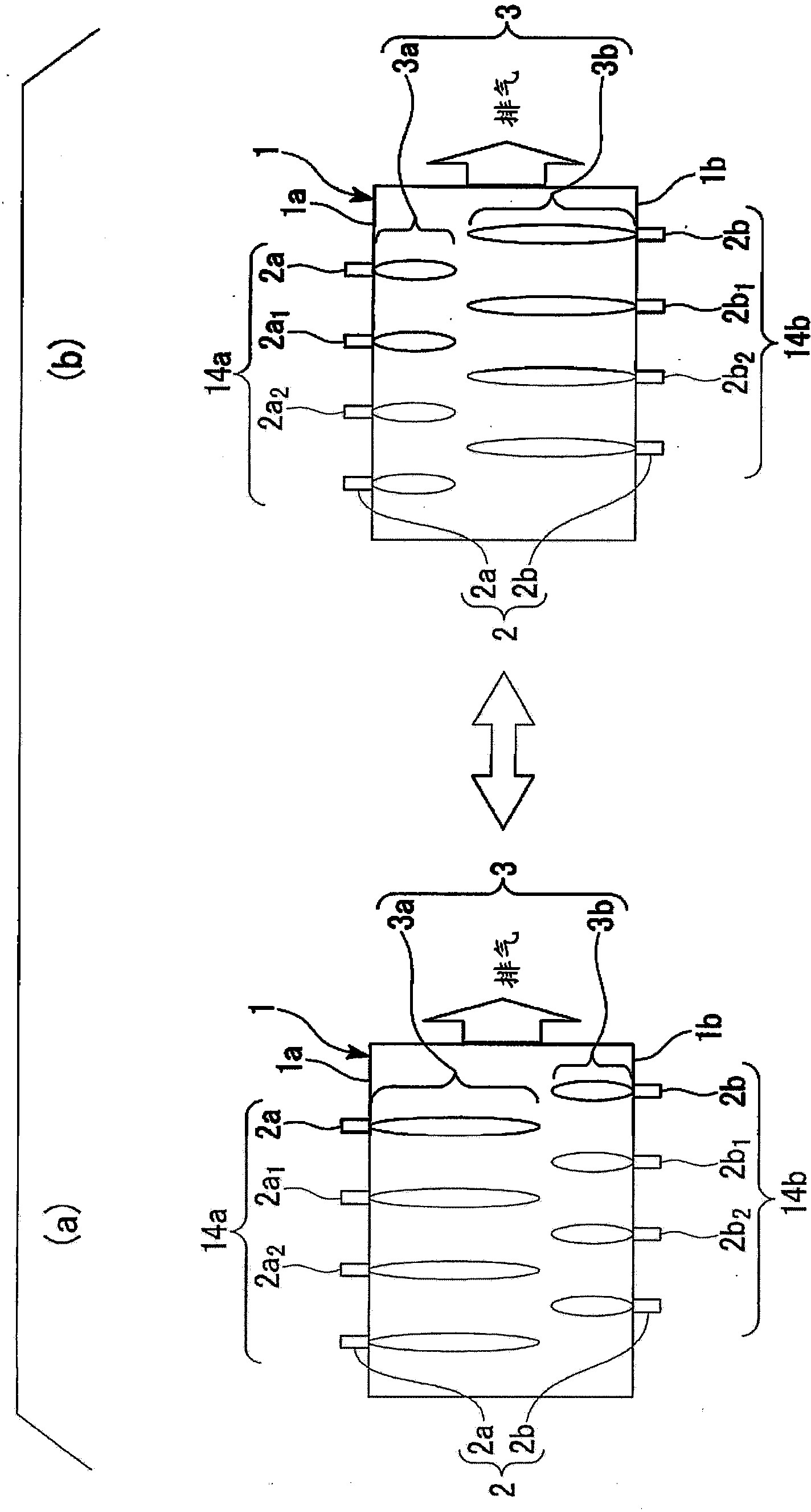 Burner combustion method