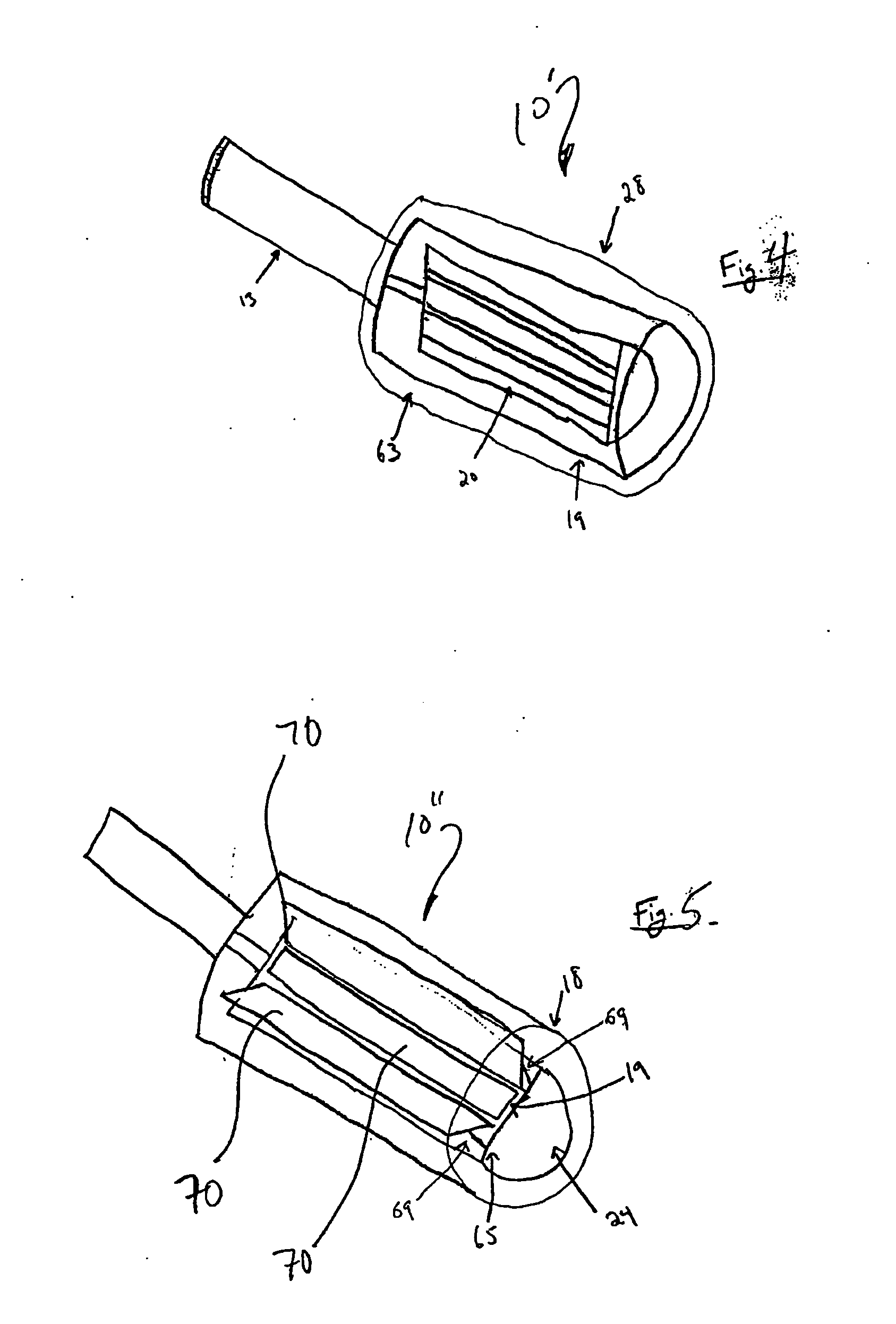 Apparatus and method for stiffening tissue