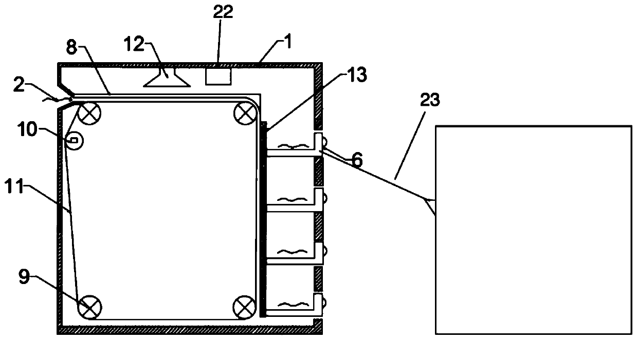 A bill recognition and sorting device