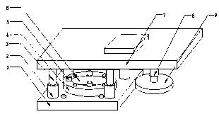 New energy motor rotor punching manipulator device