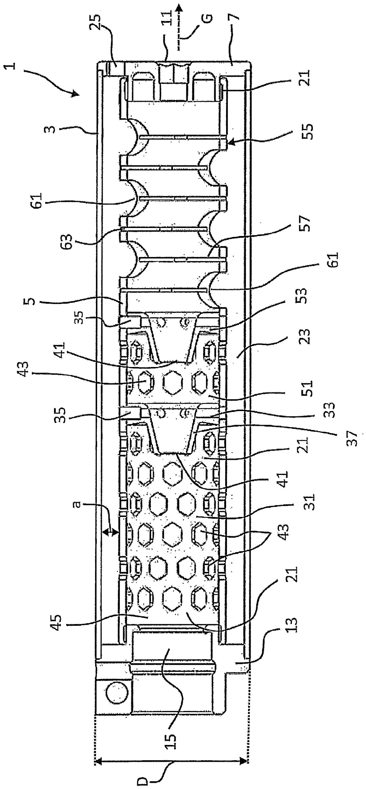 Silencer for a firearm