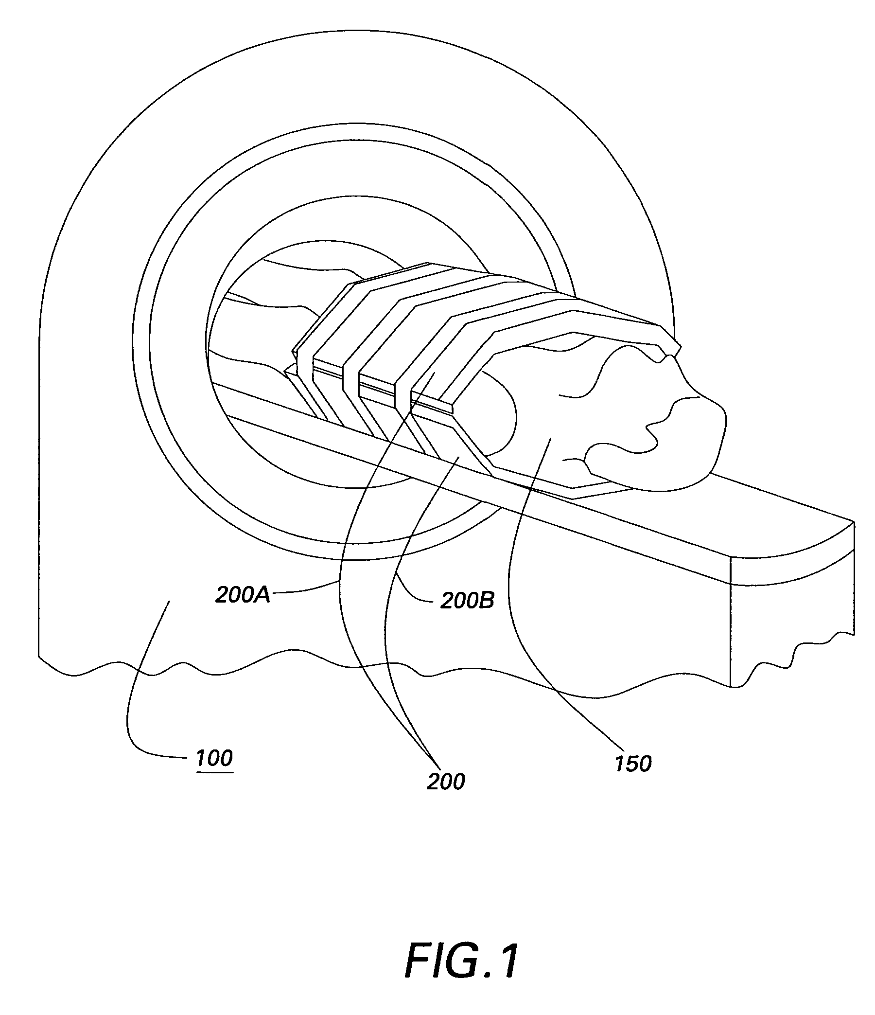 Multi-turn element RF coil array for multiple channel MRI