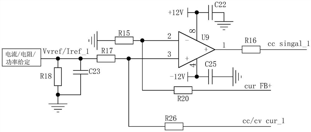 Program-controlled adjustable load system with constant current, constant resistance, constant power and constant voltage