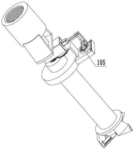 A hybrid pdc drill bit for cutting and breaking rock