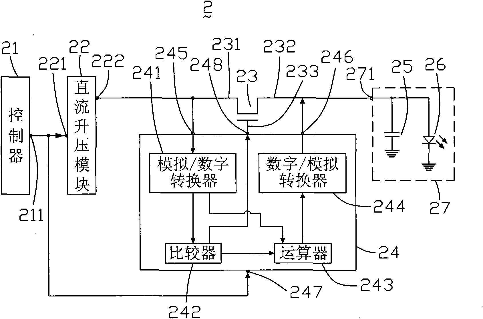 Backlight driving circuit