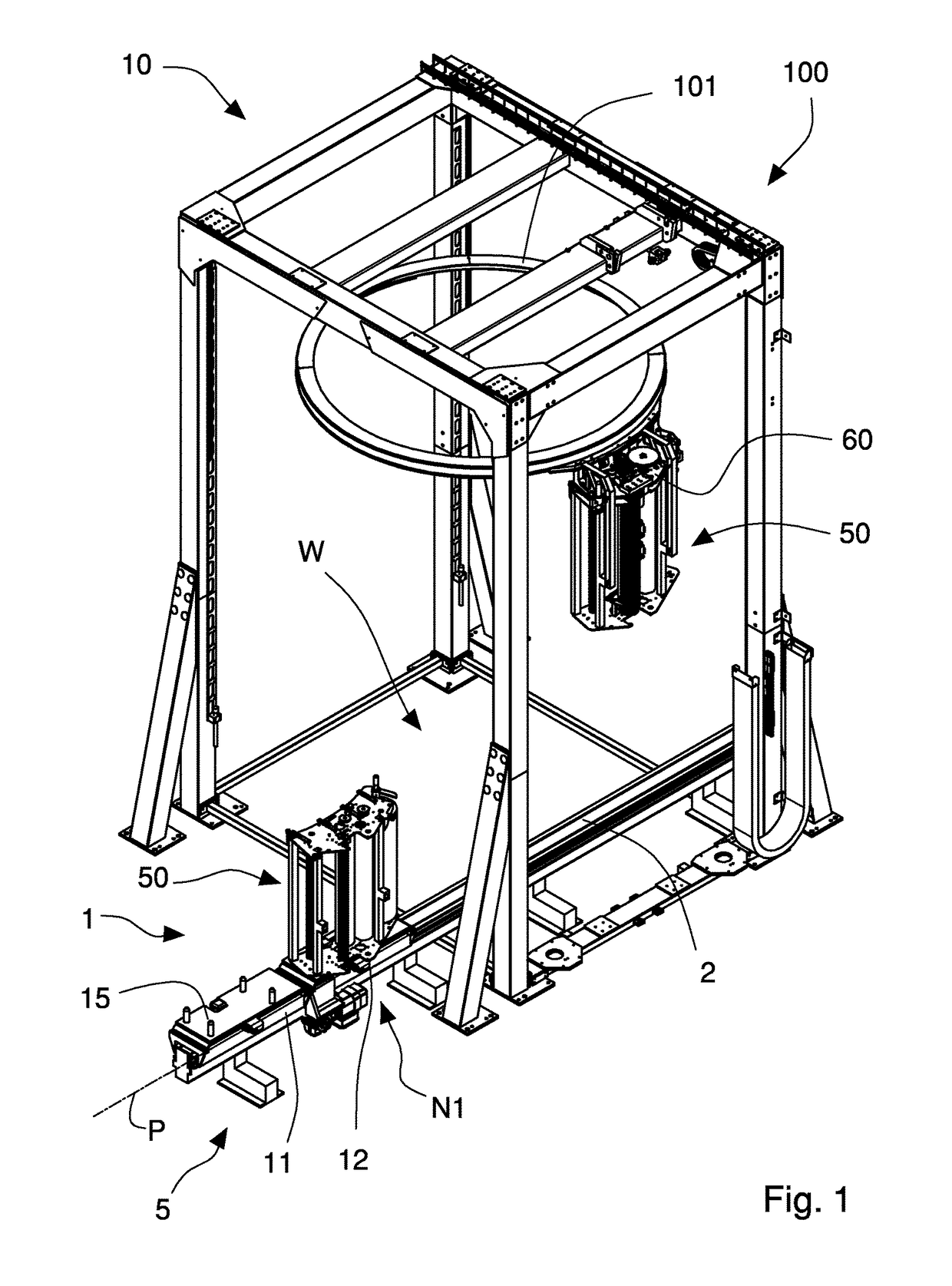 Apparatus and method for changing unwinding units in a wrapping machine, and unwinding apparatus