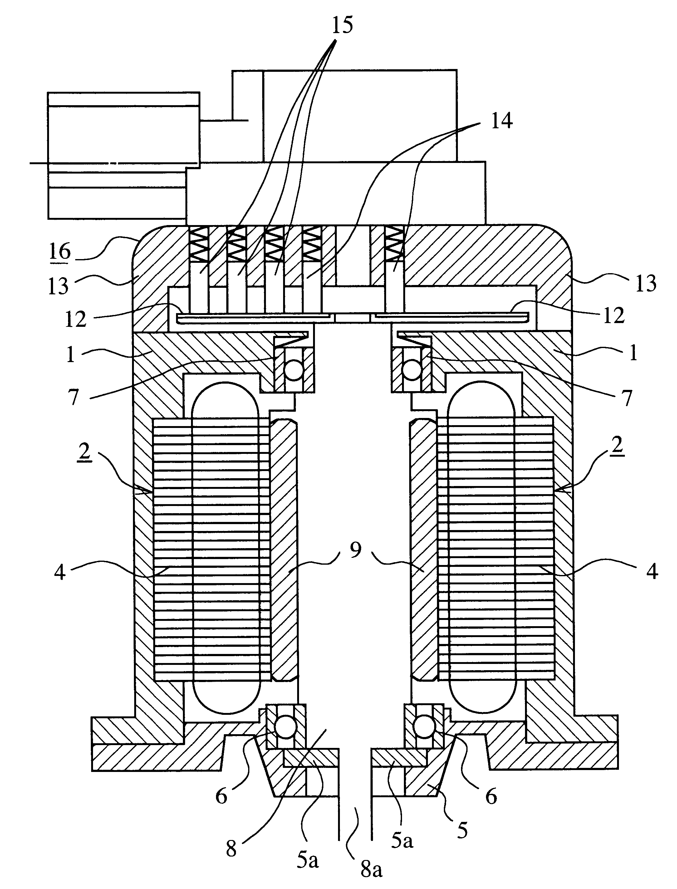 Direct current motor