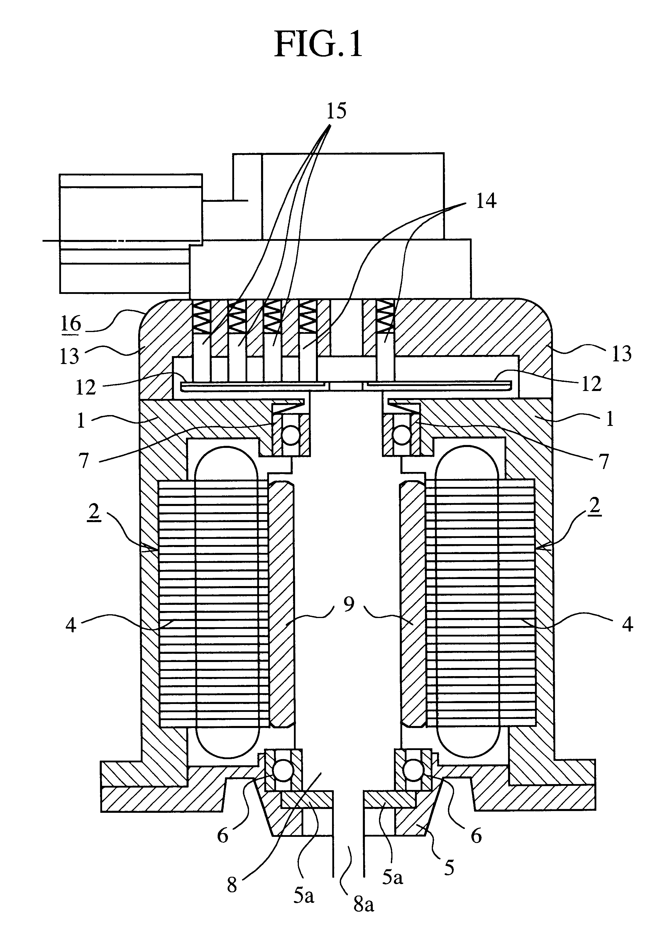 Direct current motor