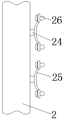 High-rise building garbage clearing and conveying passage