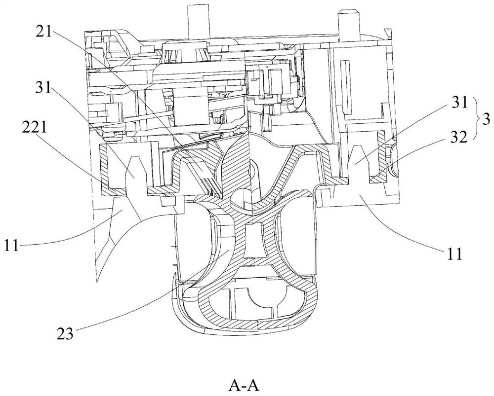 A kind of door handle structure and vehicle