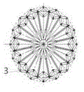 High-molecular composite material telescopic processing mold