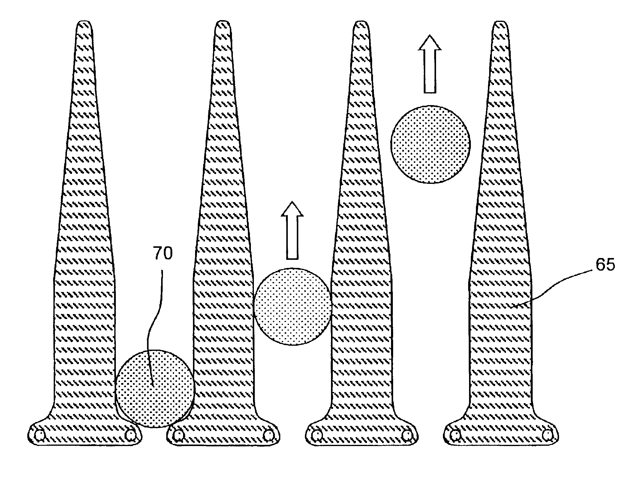 Fiber-based field emission display