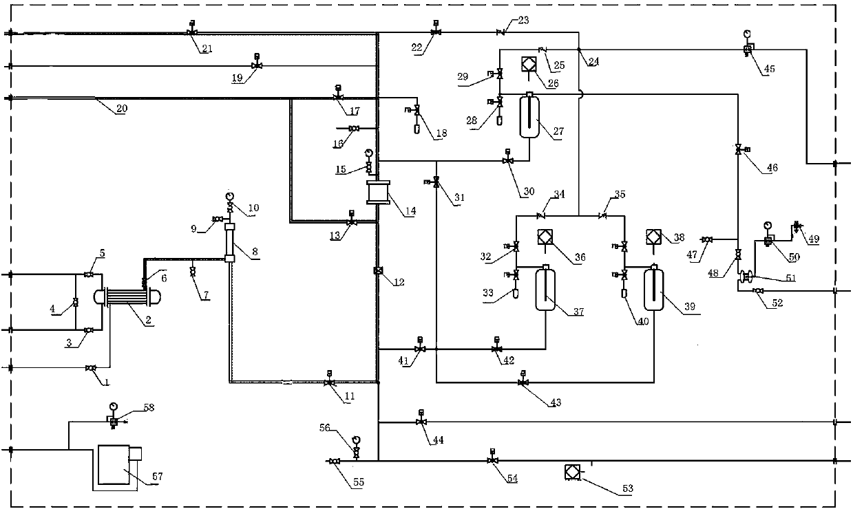 A kind of sulfolane purification and regeneration process