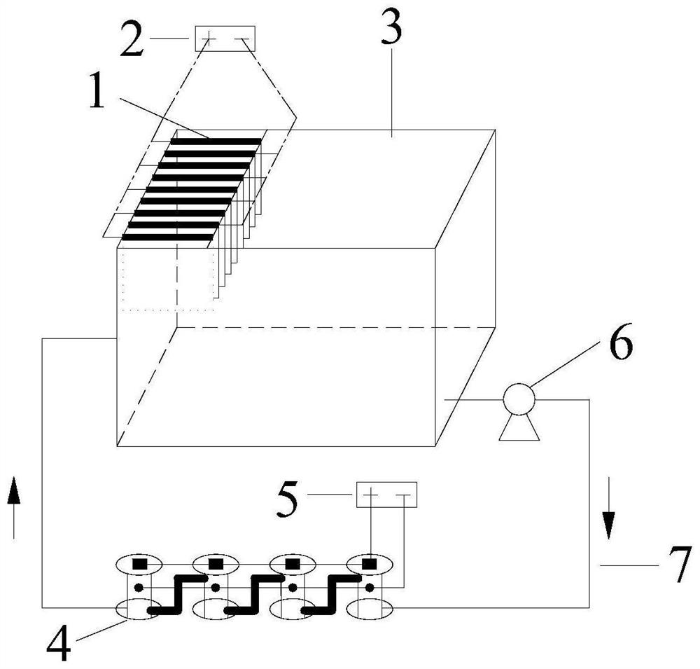 A method for recovering waste salt in saline wastewater in the production of tebuconazole