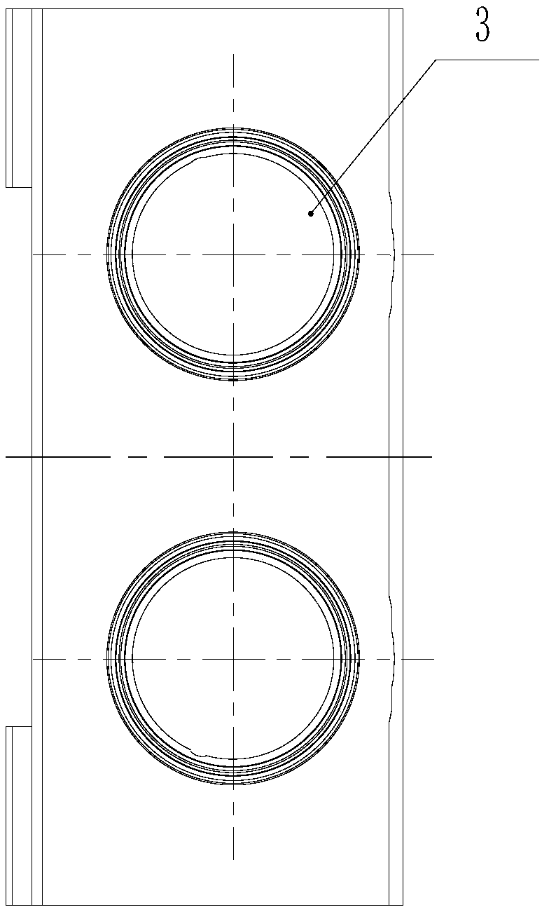 ABS/ESC valve body machining method for automobile braking system