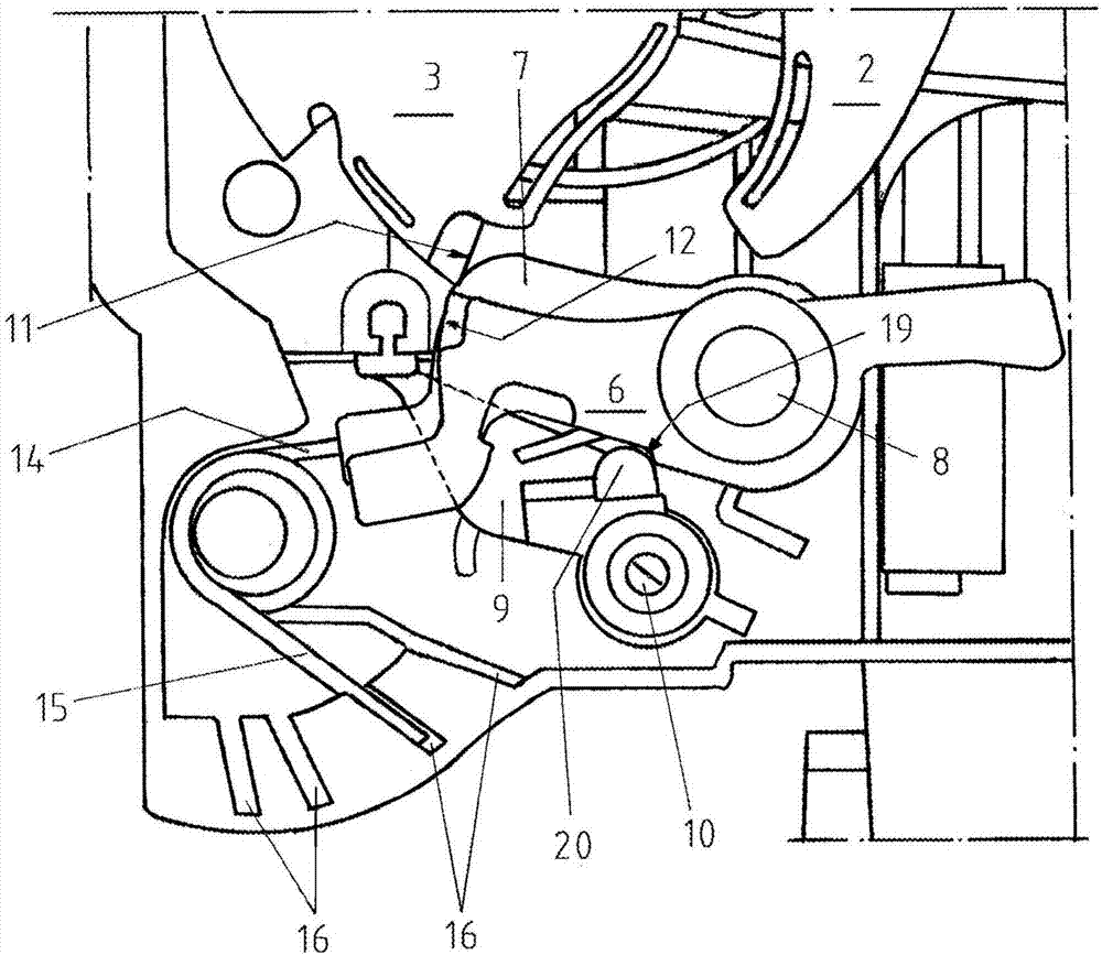 Motor vehicle lock comprising a braking pawl and a driving dog mechanism